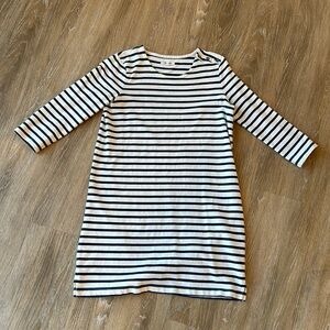 Madewell stripped cotton dress